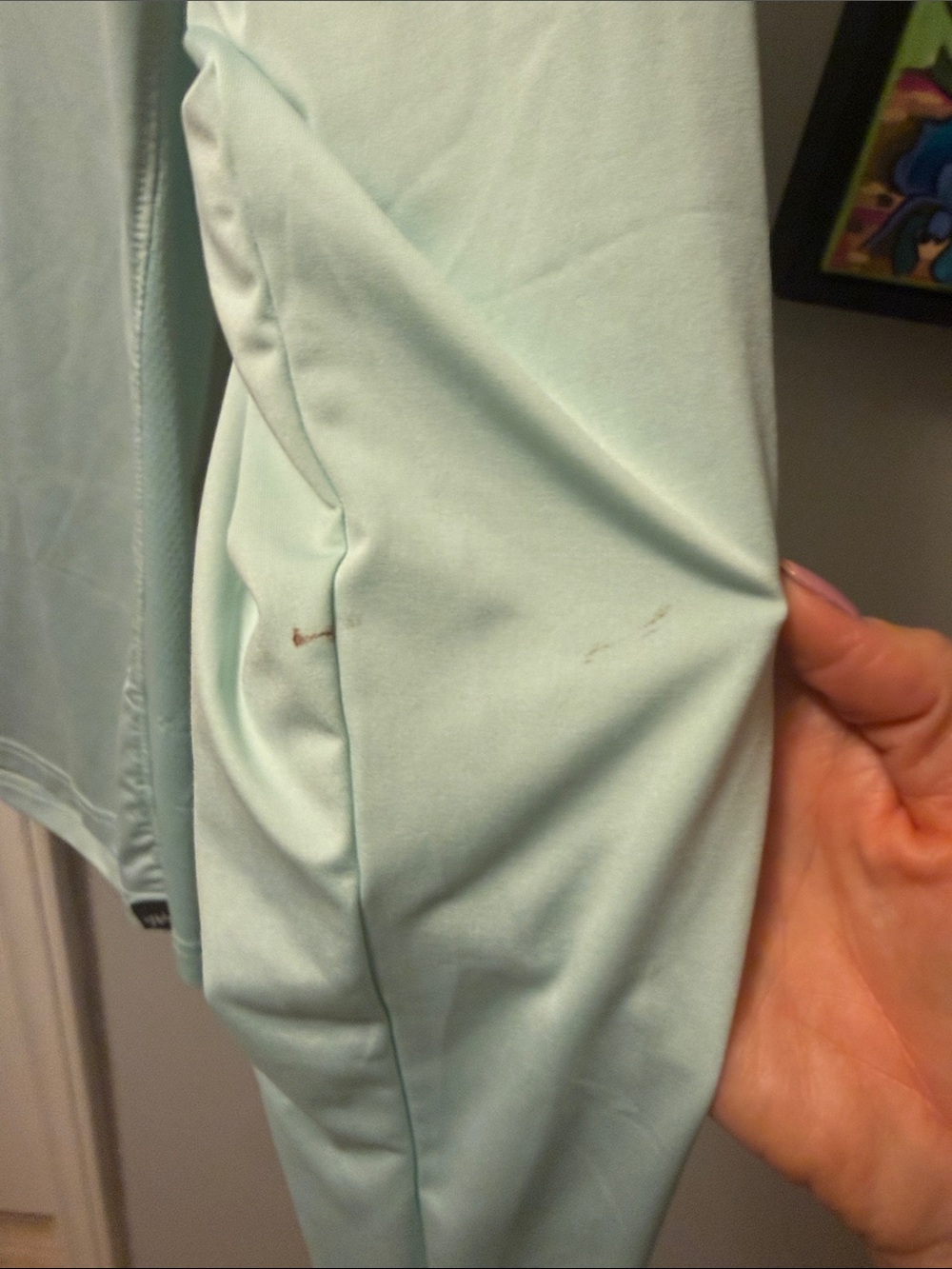 Huk Light Mint Green Long Sleeve Performance Top - Picture 4 of 7